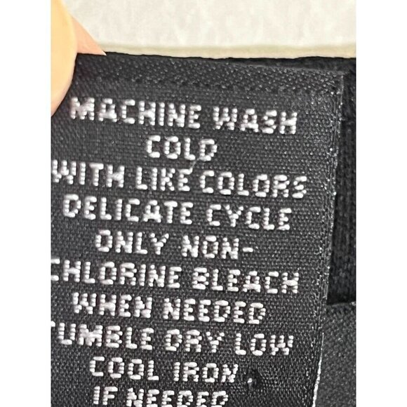 Lane Bryant Dress 18 Black Maxi Floral Tropical Fairy Whimsical 80s Y2K Grunge - Picture 12 of 15